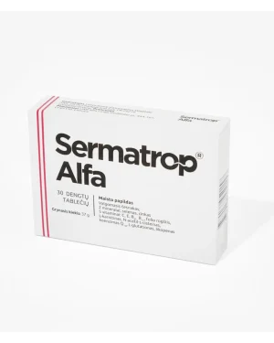 Sermatrop Alfa vitaminai vyrams