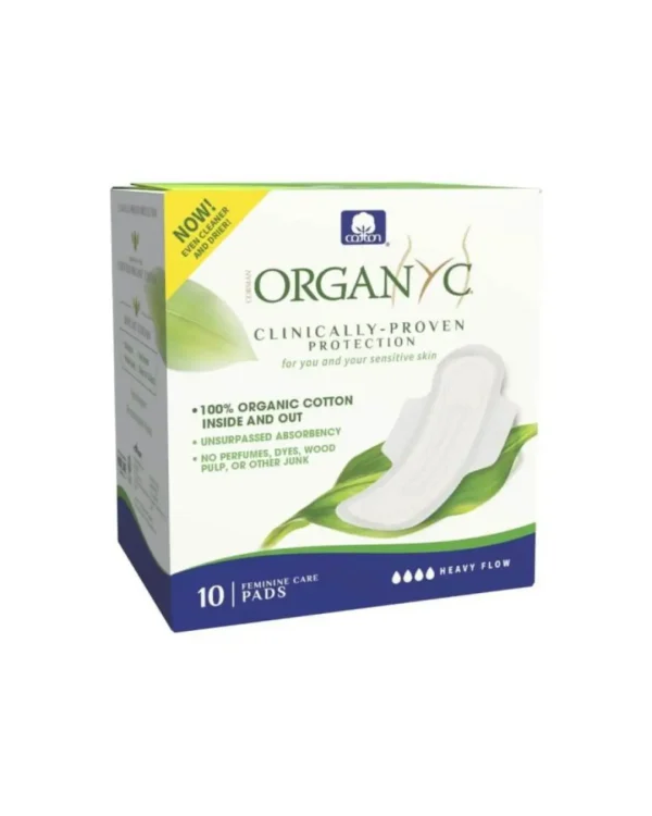 Higieniniai įklotai Organyc Heavy Flow