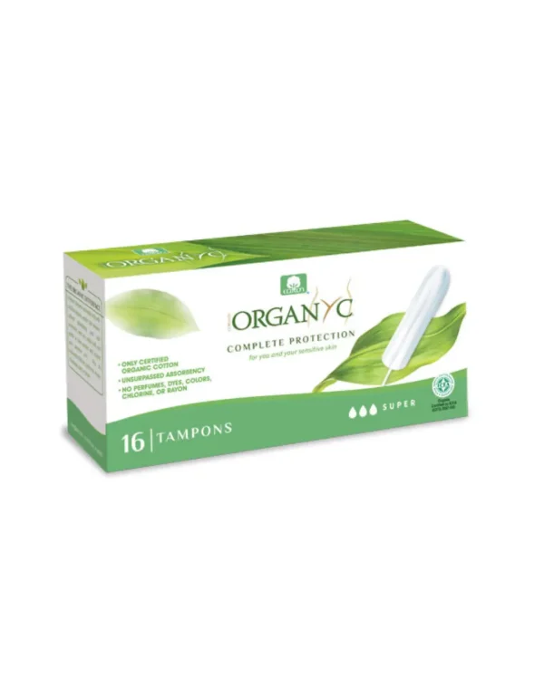 Organyc Super Tamponai 16 vnt.